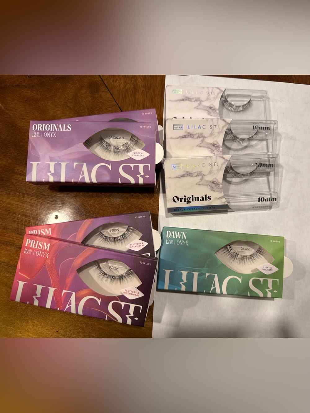 Onyx False Eyelashes - Multiple Styles, Purple/Green/Pink Packaging